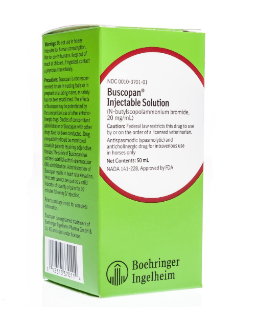 Buscopan 20mg/mL Injectable Solution 50 mL